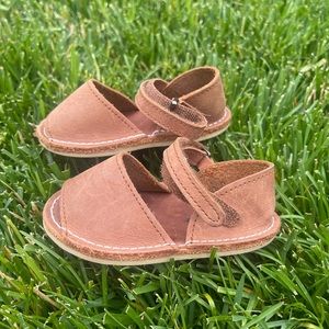 Size Brown 4 Pons Toddler Sandals